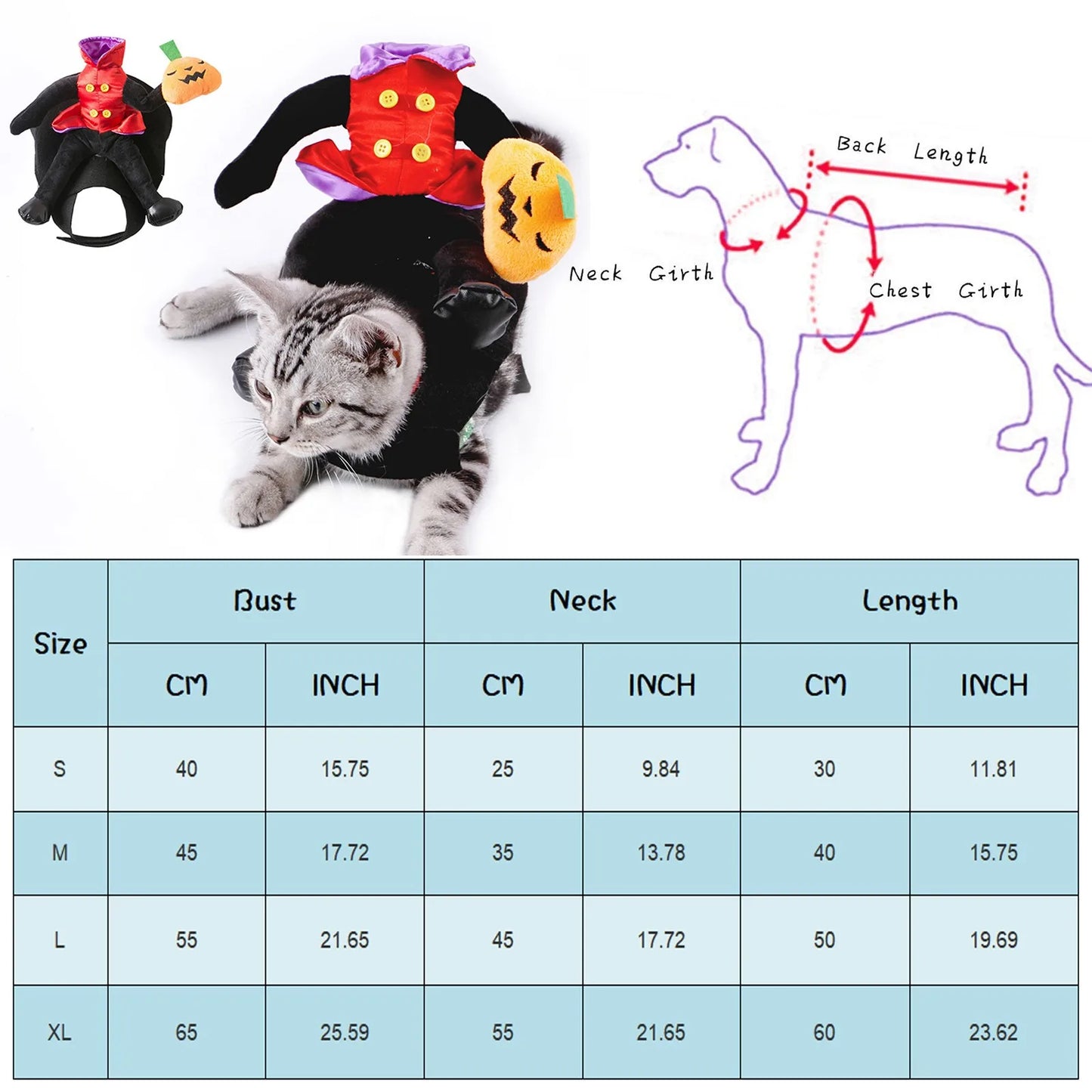 Fashion Transformed Cat Clothes Funny Dog Costumes Pet Cosplay Prop Halloween Christmas Cat Costume Pet Holiday Products 2024
