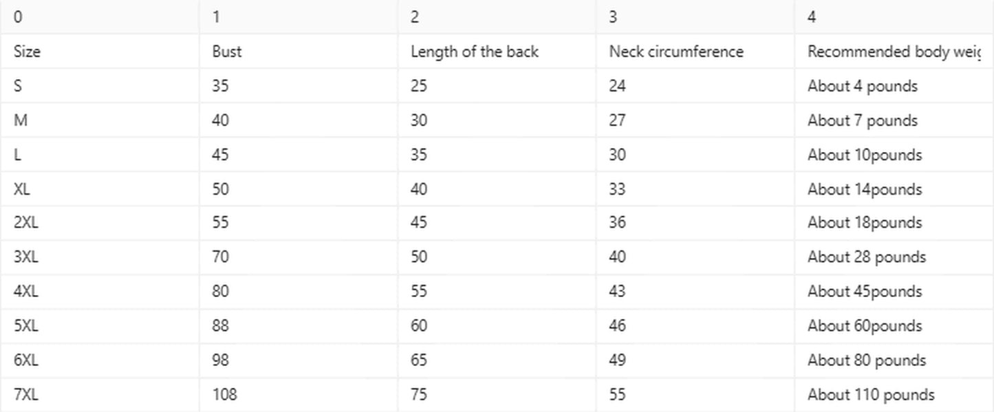 Big Dog Clothes Summer Thin Vest