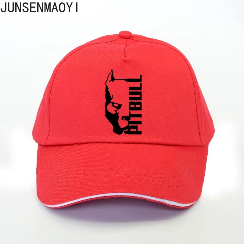 Cool Pitbull Trucker Caps Bully Super Hero Dog Summer Men Baseball Cap Cool Dog Men Women Snapback Hat Gorras Trucker Caps
